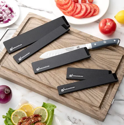 Miniatura 8 de Restaurantware -Sensei - Funda para cuchillos de 8.5 x 2 pulgadas, 1 protector de cuchillo - Se adapta a Santoku y cuchillo de chef, forro