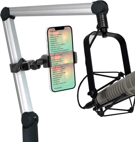 Miniatura 6 de Mippko Soporte de abrazadera para cinta de correr/bicicleta giratoria/cochecito de bebé/carrito de golf/soporte de música/soporte