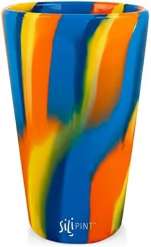 Miniatura 63 de Silipint Vaso de pinta de silicona de 16 oz – Vaso reutilizable irrompible sin BPA de silicona – Apto para lavavajillas, microondas y congelador