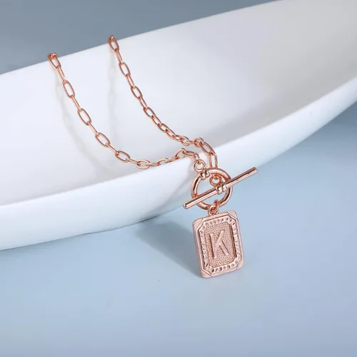 Miniatura 7 de MJartoria Collares con inicial en capas para mujer, a la moda, chapado en oro de 14 quilates, gargantilla de estrella simple, collar con dije