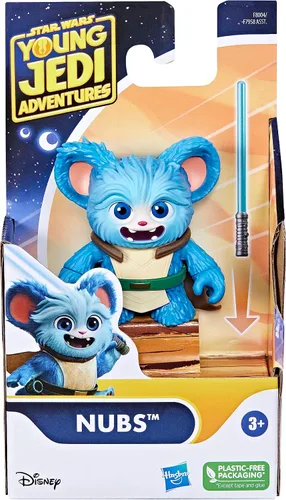 Miniatura 2 de Star Wars: Young Jedi Adventures, figura de acción Nubs, 3 pulgadas de alto, juguetes preescolares, a partir de 3 años