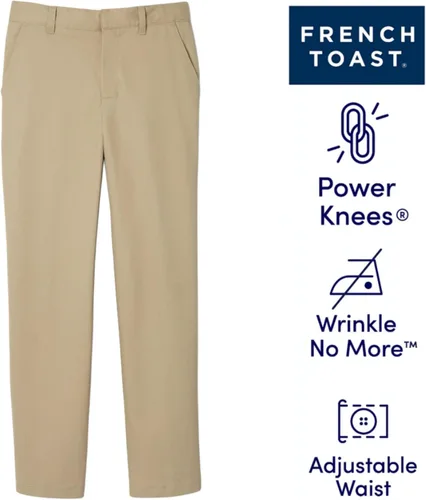 Miniatura 4 de French Toast Boys' Adjustable Waist Relaxed Fit Pant
