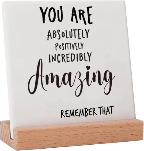 Miniatura 14 de Decoración positiva para oficina en casa, regalos motivacionales para mujeres, letrero «It's a Good Day» arte decorativo inspiracional