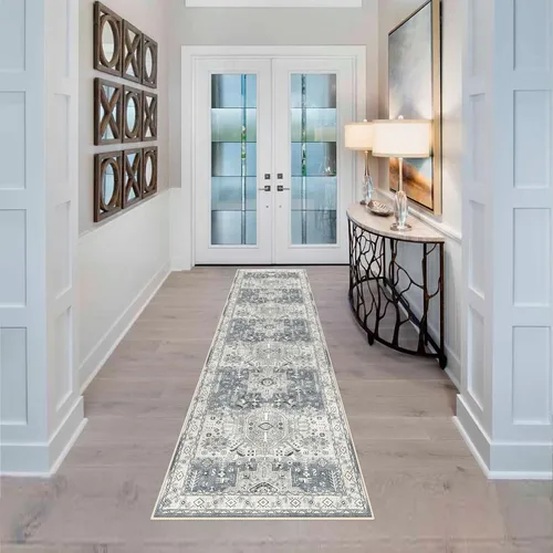 Miniatura 30 de YOUFORTONG Alfombras Corredoras de 2x10 para Pasillos, Alfombra de Cocina Suave, Alfombra Corredera Antideslizante con Respaldo de Goma para Baño