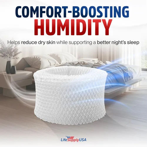 Miniatura 5 de LifeSupplyUSA Filtro humidificador compatible con Protec WF2 Extended Life Vicks WF2; se adapta a Vicks V3500N, V3100, V3900 Series, V3700, Sunbeam