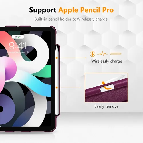 Miniatura 3 de Fintie - Funda giratoria para iPad Air de 11 pulgadas M3 (2025) / M2 (2024), iPad Air de 5ª (2022) / 4ª generación (2020) de 10.9 pulgadas - Funda