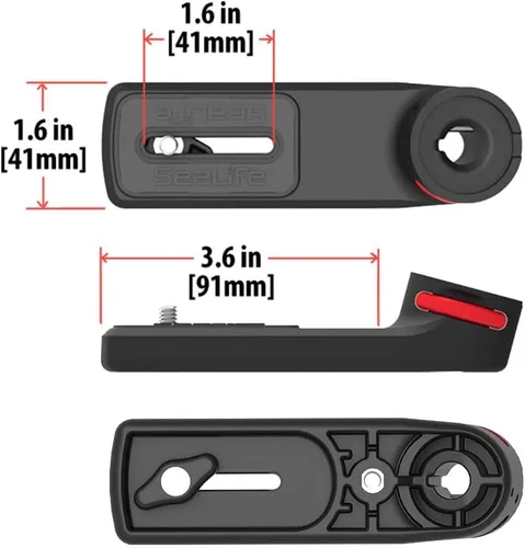 Miniatura 5 de SeaLife Flex-Connect Micro Bandeja con tornillo de montaje, negro (SL9902)