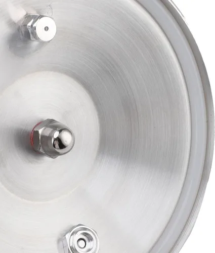 Miniatura 8 de Olla a presión de acero inoxidable, olla de presión inferior compuesta universal con válvulas de seguridad para cocinas de gas, placas de cocina