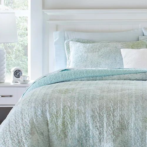 Miniatura 9 de Laura Ashley - Juego de edredón individual, ropa de cama de algodón reversible con funda a juego, decoración del hogar prelavada para mayor suavidad