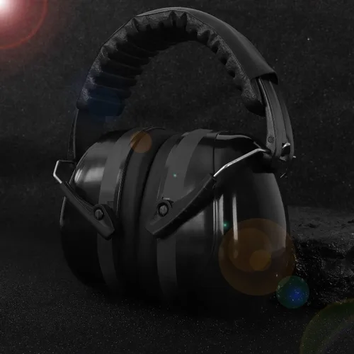 Miniatura 3 de Orejeras de protección auditiva para disparos, gafas de seguridad para armas, tapones para los oídos, funda protectora