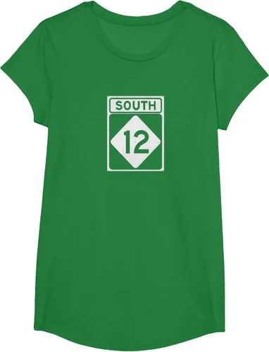 Miniatura 77 de Highway 12 South NC Outer Banks North Carolina Hwy - Camiseta, Negro, S
