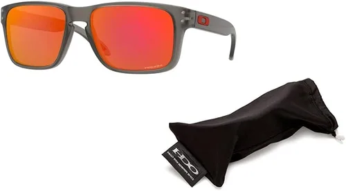 Miniatura 3 de Oakley Holbrook Xs OJ9007 - Gafas de sol cuadradas para niños y niñas + kit de cuidado iWear de diseñador con correa