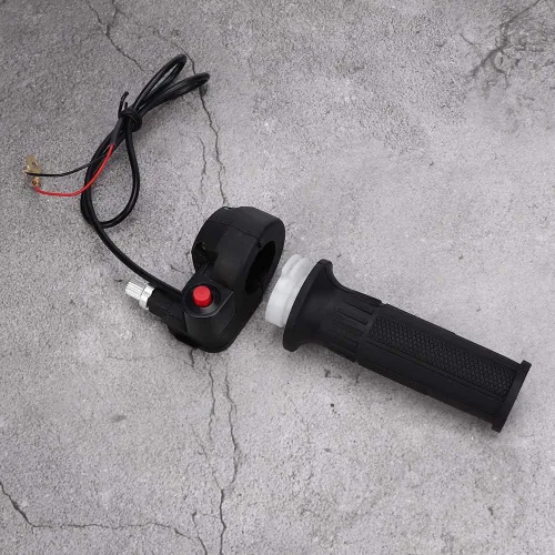 Miniatura 4 de Acelerador de motocros,Cable de agarre del acelerador del acelerador, empuñaduras del acelerador con interruptor de parada para manillar de moto 47