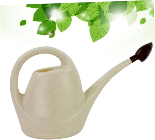 Miniatura 3 de GANAZONO Dispositivo de riego largo para plantas de caño largo, maceta de plástico beige de 3,5 l para plantas de interior/exterior
