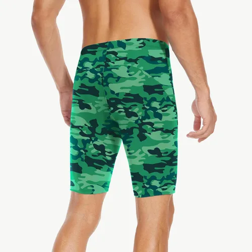 Miniatura 70 de Traje de baño deportivo competitivo para hombre, traje de entrenamiento de resistencia de carreras, pantalones cortos de natación de secado rápido