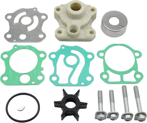 Miniatura 23 de 6N0-W0078 Kit de impulsor de bomba de agua para Yamaha fueraborda 2 tiempos de 6 8 HP 6G1-W0078-00-00 6G1-W0078-A1-00 Sierra 18-3460