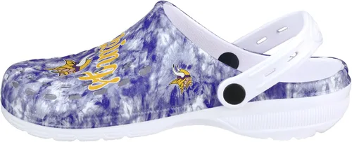 Miniatura 83 de FOCO NFL Womens NFL Team Logo Cloudie Garden Water Sandals Shoes Slipper Clogs with Strap