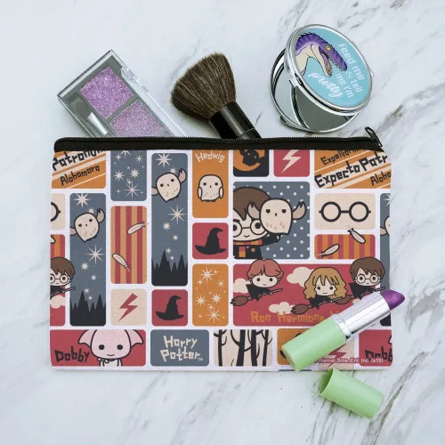 Miniatura 2 de GRAPHICS & MORE Harry Potter - Bolsa organizadora de maquillaje con diseño de Chibi