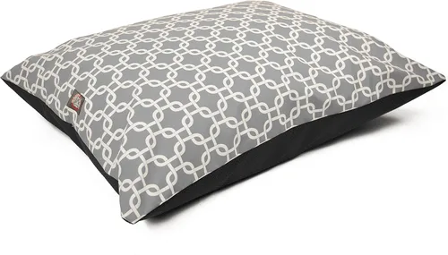 Miniatura 21 de Majestic Pet Cama rectangular para perros tamaño mediano, lavable, cama antideslizante y cómoda para mascotas, cama para jaula para perros, almohada
