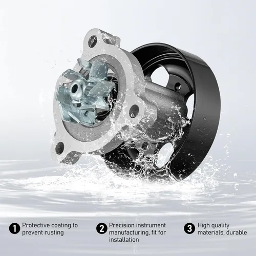 Miniatura 2 de BDFHYK AW9427 Kit de Bomba de Agua para Motor Automotriz Compatible con Nissan Altima L4 2.5L 2002-2013, Sentra L4 2.5L 2002-2012, Altima L4 2.5L