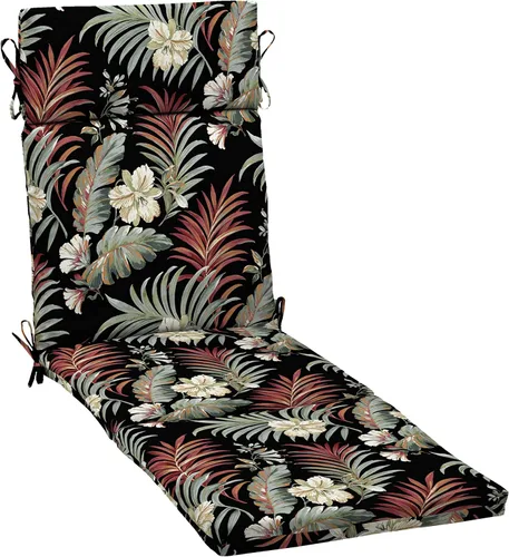 Miniatura 26 de ARDEN - Cojín para tumbona para exteriores, 21 x 72 pulgadas, resistente a la intemperie, a la lluvia y a la decoloración, para tumbona Aqua Leala