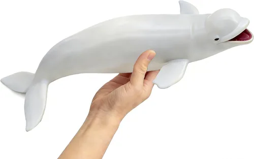 Miniatura 12 de SmilerSmile Juguetes educativos de animales marinos sólidos, simulación de tiburón oceánico, criatura marina, juguete para niños pequeños