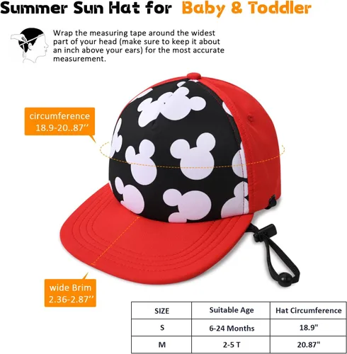 Miniatura 41 de Sombrero de béisbol para niños, sombrero de protección solar para niños pequeños, sombreros de algodón, sombrero de sol para bebés, niñas y niños