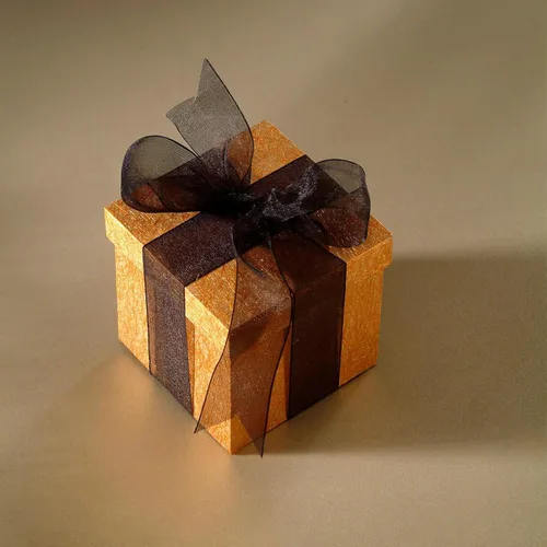 Miniatura 3 de Cinta de organza transparente negra de 1-1/2 pulgadas, cinta de gasa brillante de 25 yardas para envolver regalos, invitaciones de boda