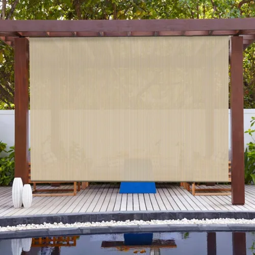 Miniatura 7 de Patio Paradise - Persianas enrollables para exteriores, 8 pies de ancho x 6 pies de alto, persiana enrollable para porche, terraza, pérgola, balcón