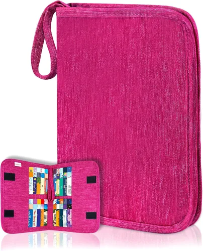 Miniatura 9 de Annmore Tarjetero para tarjetas Yoto, 20 bolsillos para hasta 60 tarjetas, álbum de tarjetas intercambiables, compatible con Yugioh, MTG y otros Azul