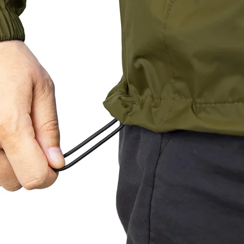 Miniatura 53 de 33,000ft - Chaqueta de lluvia impermeable y plegable para hombre, ligera, con capucha, cortavientos ideal para golf o ciclismo