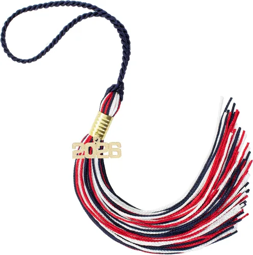 Miniatura 655 de Borla de graduación Aqua 2022, todos los colores escolares disponibles, fabricada en Estados Unidos