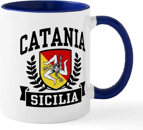 Miniatura 38 de CafePress Sicilia Mug - Taza de café de cerámica (11.0 fl oz)