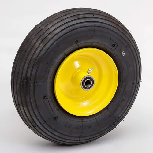 Miniatura 2 de Rueda de repuesto llena de aire Neumático para carro, carrito de jardín, carretilla Tamaño de rueda 4.00-6 Opciones