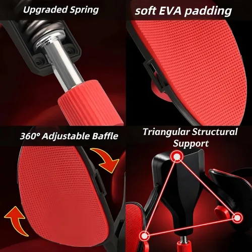 Miniatura 5 de Entrenador de muslos ajustable Kegel Master Trainer con bandas de resistencia, entrenador de suelo pélvico, muslo y cadera para hombres y mujeres