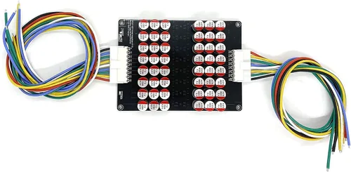 Miniatura 11 de Batería 5A 3S 12V 12.6V Ecualizador activo BMS Balancer LFP Lifepo4 Litio Lipo Li-ion Batería de transferencia de energía Módulo de ecualización