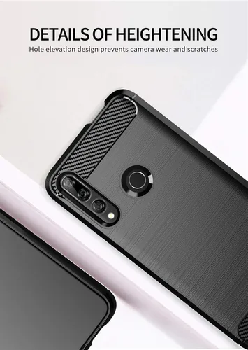 Miniatura 8 de Asuwish Funda de teléfono para Huawei Y9 Prime 2019/Honor 9X/P Smart Z con protector de pantalla de vidrio templado y accesorios de celda de Negro