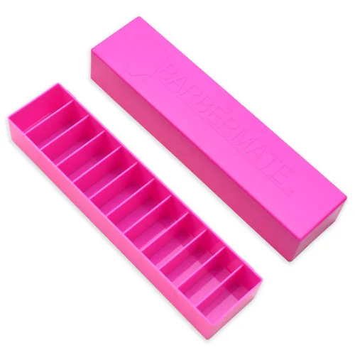 Miniatura 2 de BarberMate Organizador de cuchillas de 12 ranuras, organizador de cuchillas de peluquería y peluquería, suministros de peluquería profesional