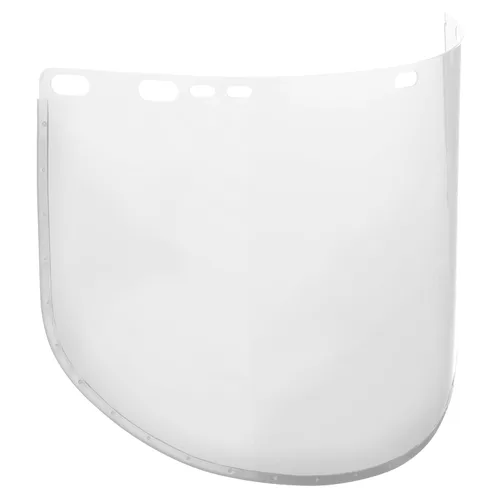 Jackson Safety Ventana protectora facial para casco de seguridad Jackson, 9 x 15.5 x 0.04 pulgadas, acetato encuadernado de aluminio, transparente