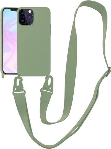 Miniatura 167 de Funda compatible con iPhone 13 con correa, funda cruzada para iPhone con cordón, ajustable, a prueba de golpes, protección contra caídas, funda