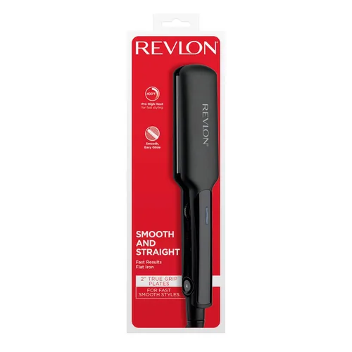 Miniatura 6 de REVLON Plancha Alisadora de Cerámica Smooth and Straight Resultados Rápidos, Estilos Suaves (2 pulgadas)