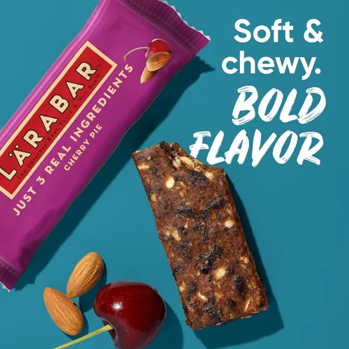 Miniatura 6 de Larabar Cherry Pie - Barras de frutas y nueces, sin gluten y veganas, 10.2 onzas, 6