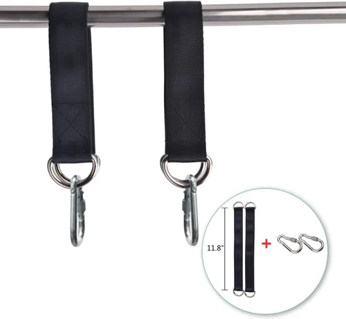 Miniatura 7 de KINSPORY Columpio para niños pequeños, cadenas de hierro resistente recubiertas de 59", columpio para bebé al aire libre, asiento tipo cubeta