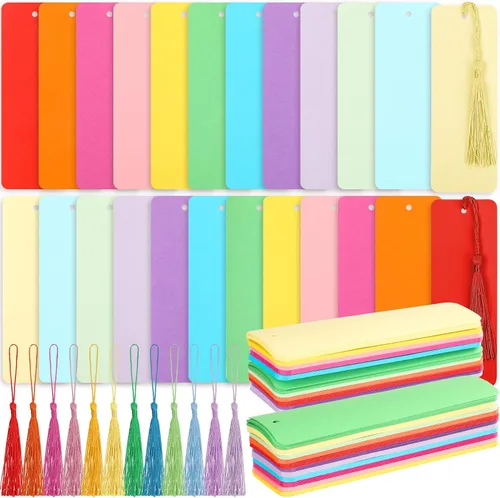 Miniatura 7 de Sinmoe 60 Pcs Scented Bookmarks for Women Book Lovers Scratch and Sniff Rose Flower Bookmarks with Tassels Smelly Craft Reading Gifts for Reading