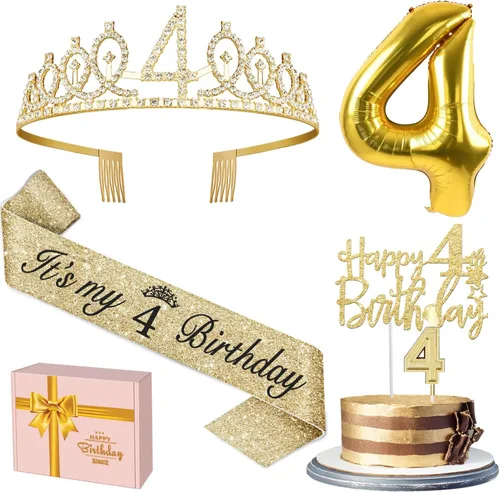 Miniatura 14 de Decoraciones doradas de 70 cumpleaños para mujer con banda y tiara de cumpleaños 70, adorno para pastel y velas, globos de números, regalos de 70