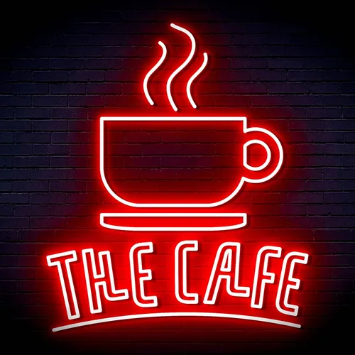 Miniatura 31 de ADVPRO Coffee – The Cafe Extra-Large Ultra-Bright LED Neon Sign - Blue & Red - st16s54-fn-j0026-br