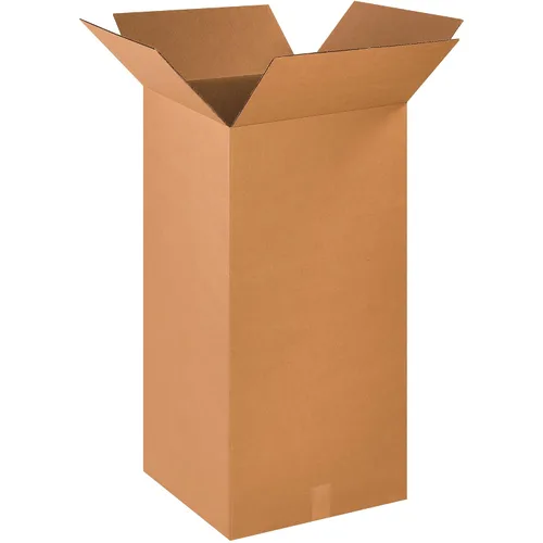 Miniatura 32 de BOX USA Cajas de envío medianas de 10 pulgadas de largo x 10 pulgadas de ancho x 18 pulgadas de alto, paquete de 25 cajas de cartón para envío