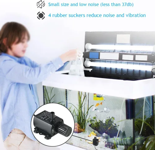Miniatura 2 de Bomba de agua sin escobillas Fuente sumergible impermeable Acuario Circulante