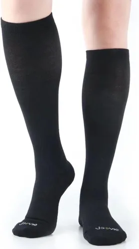 Miniatura 3 de JAVIE Calcetines de compresión de lana merino ultra cálidos para hombres y mujeres, calcetines acolchados para correr, ciclismo, viajes