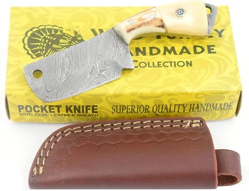 Miniatura 3 de Colección Real Damascu-Blade Cuchilla Fija Mini Chef Cleaver